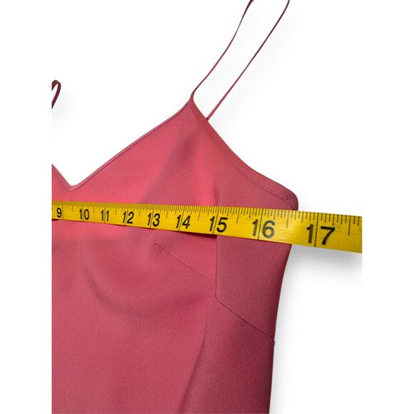 Talbots Silk Sheer Camisole in Vibrant Pink Size Small Petite - Picture 3 of 7